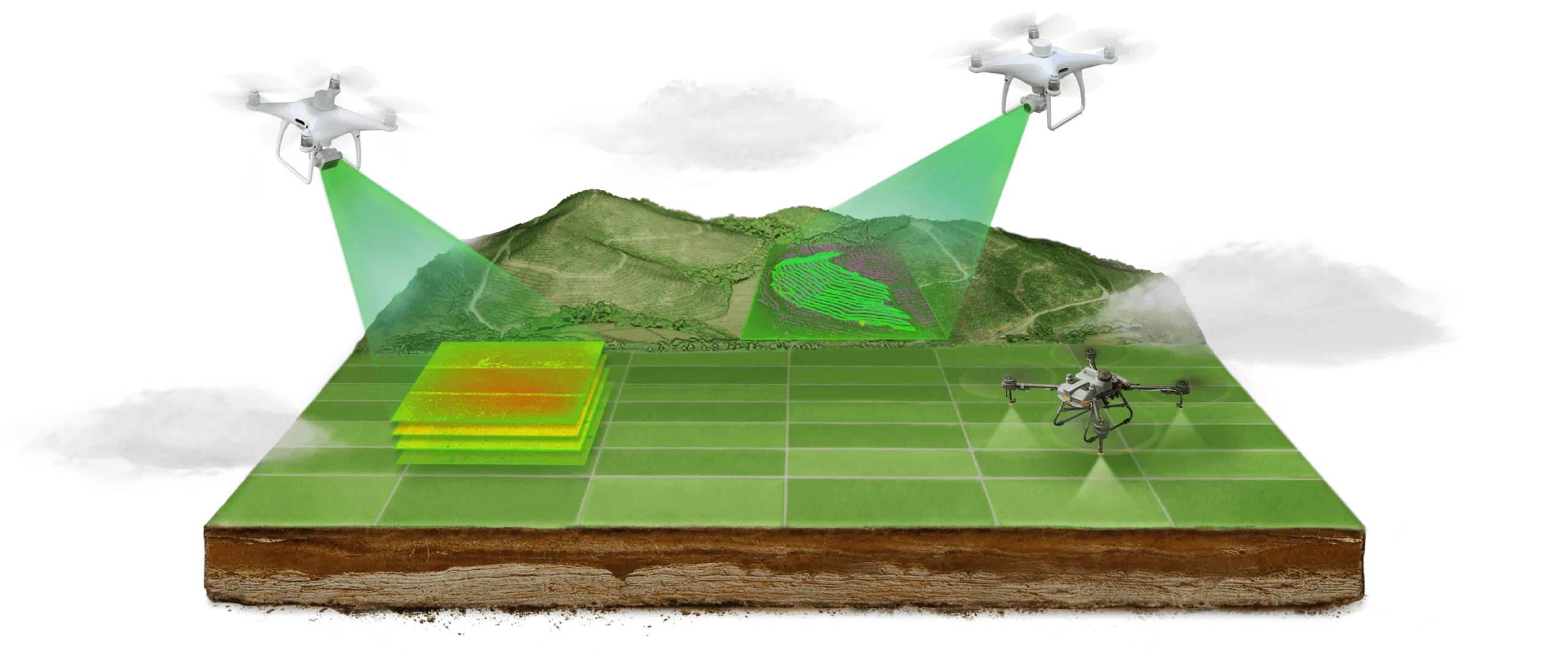DJI Agras T10 spraying drone - Cloud-Based 3D Farming: Digital Agriculture is Here