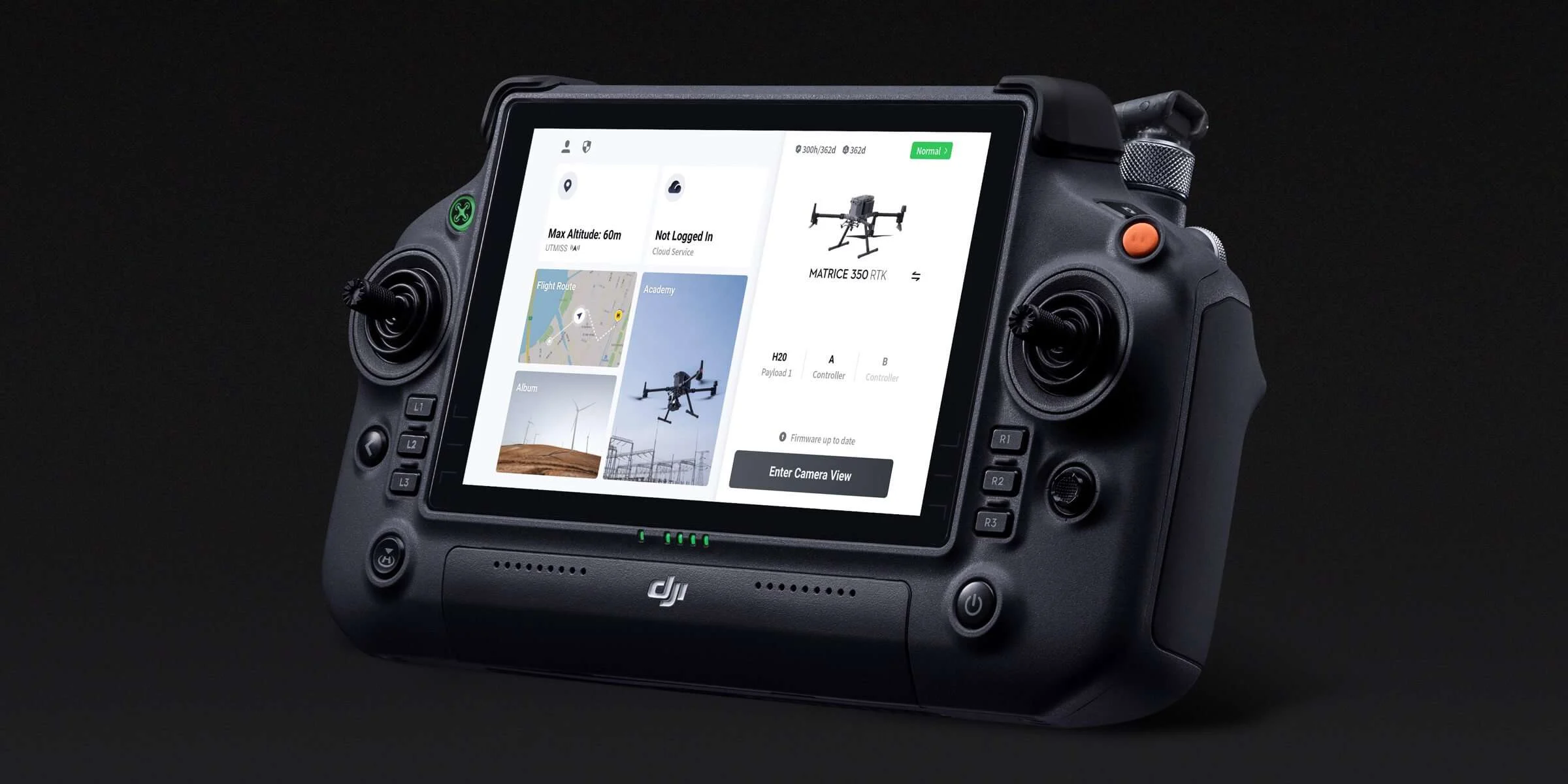 DJI Matrice 350 RTK industrial drone - DJI Pilot 2