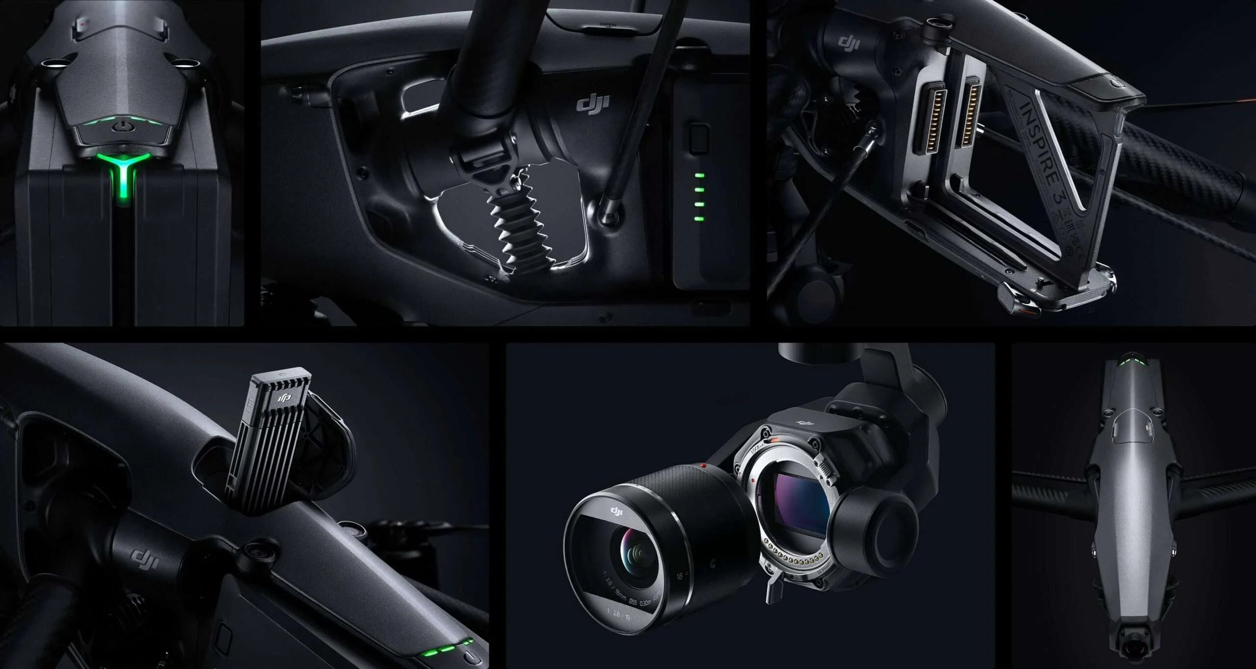 DJI Inspire 3 cinema drone - Industrial Design