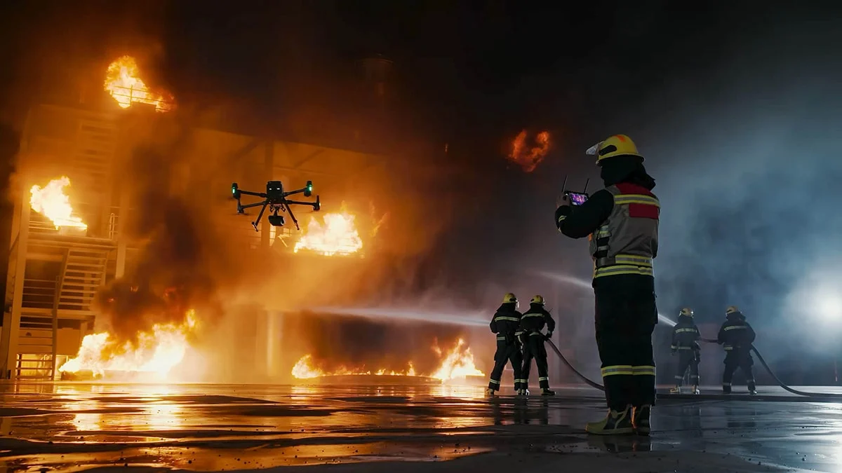 Wildfire Drones Alberta – 2024 wildfire season response – Terra Excel Drones